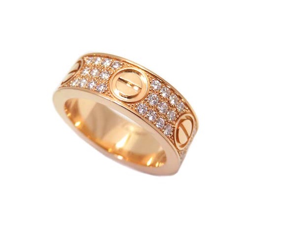 cartier inspired love ring