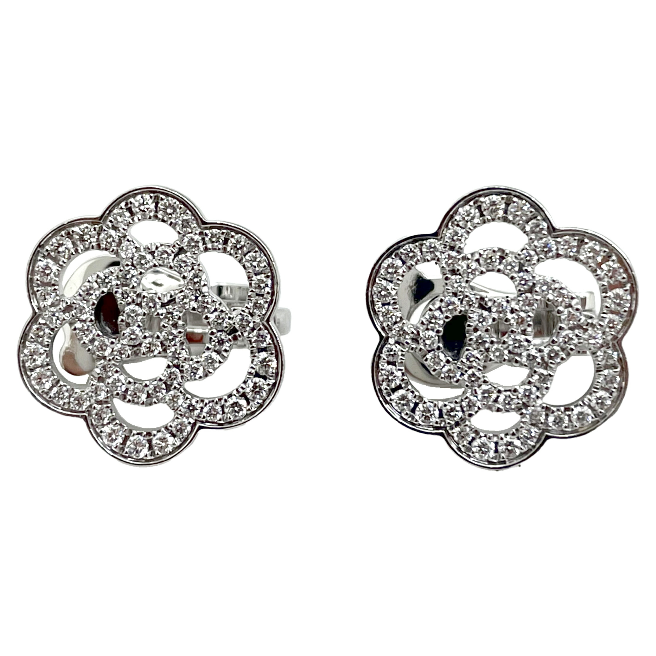 楽天市場】【新品同様】 シャネル CHANEL カメリア ピアス K18