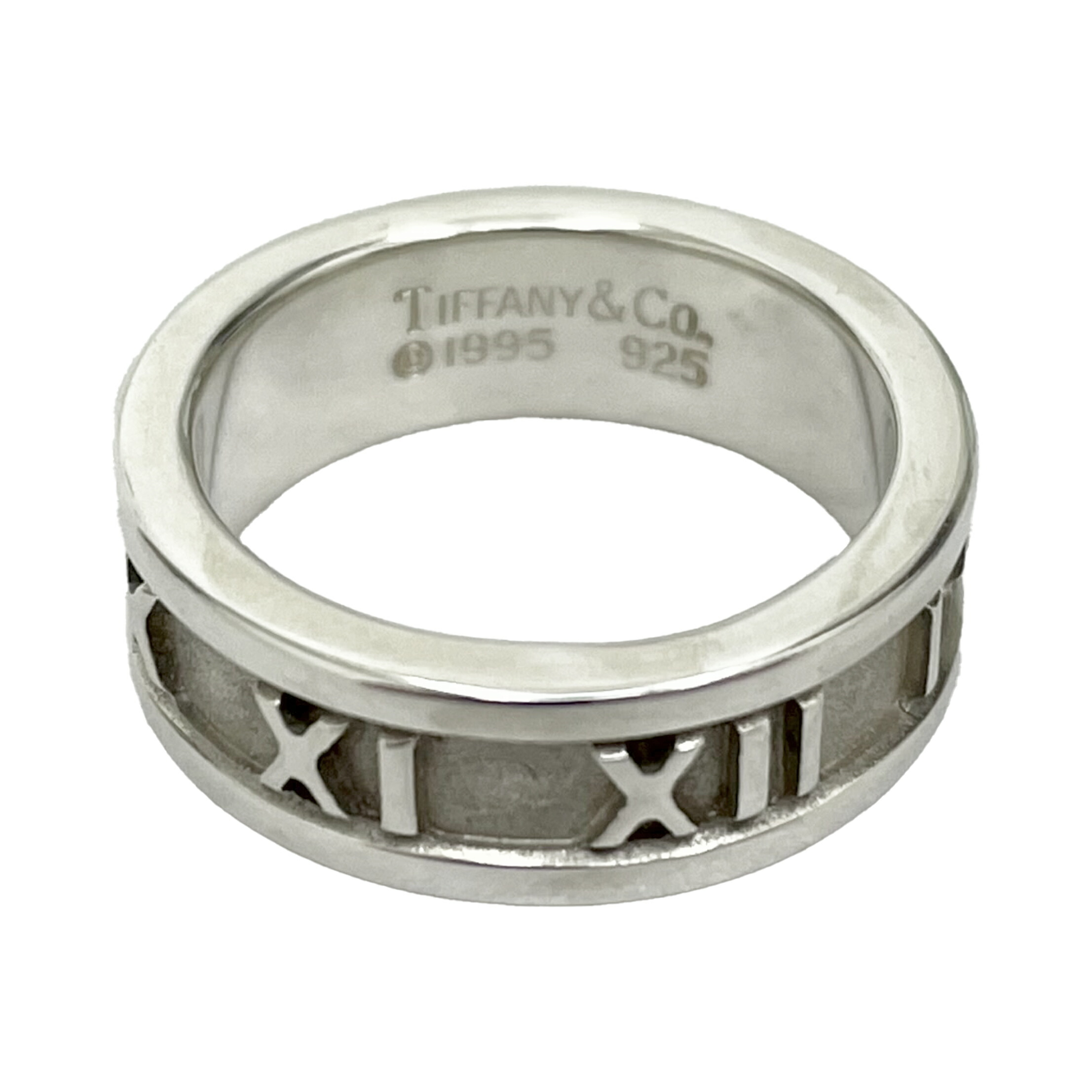 【極美品】ティファニー　アトラスリング　15号　メンズ/レディース　925 TIFFANY&Co. ティファニー リング Tiffany メンズ レディース