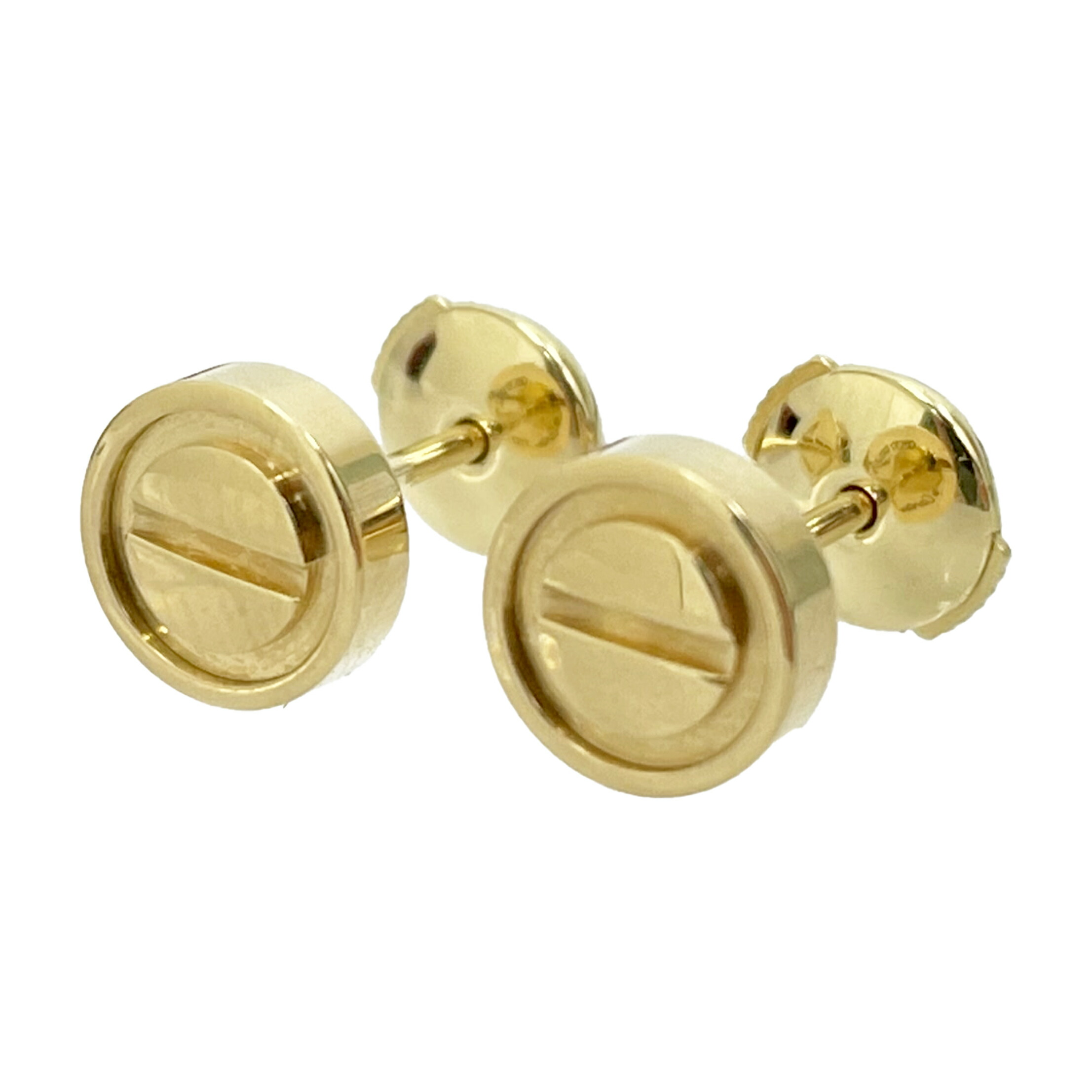 楽天市場】カルティエ Cartier ピアス ラブ シングル B8301421