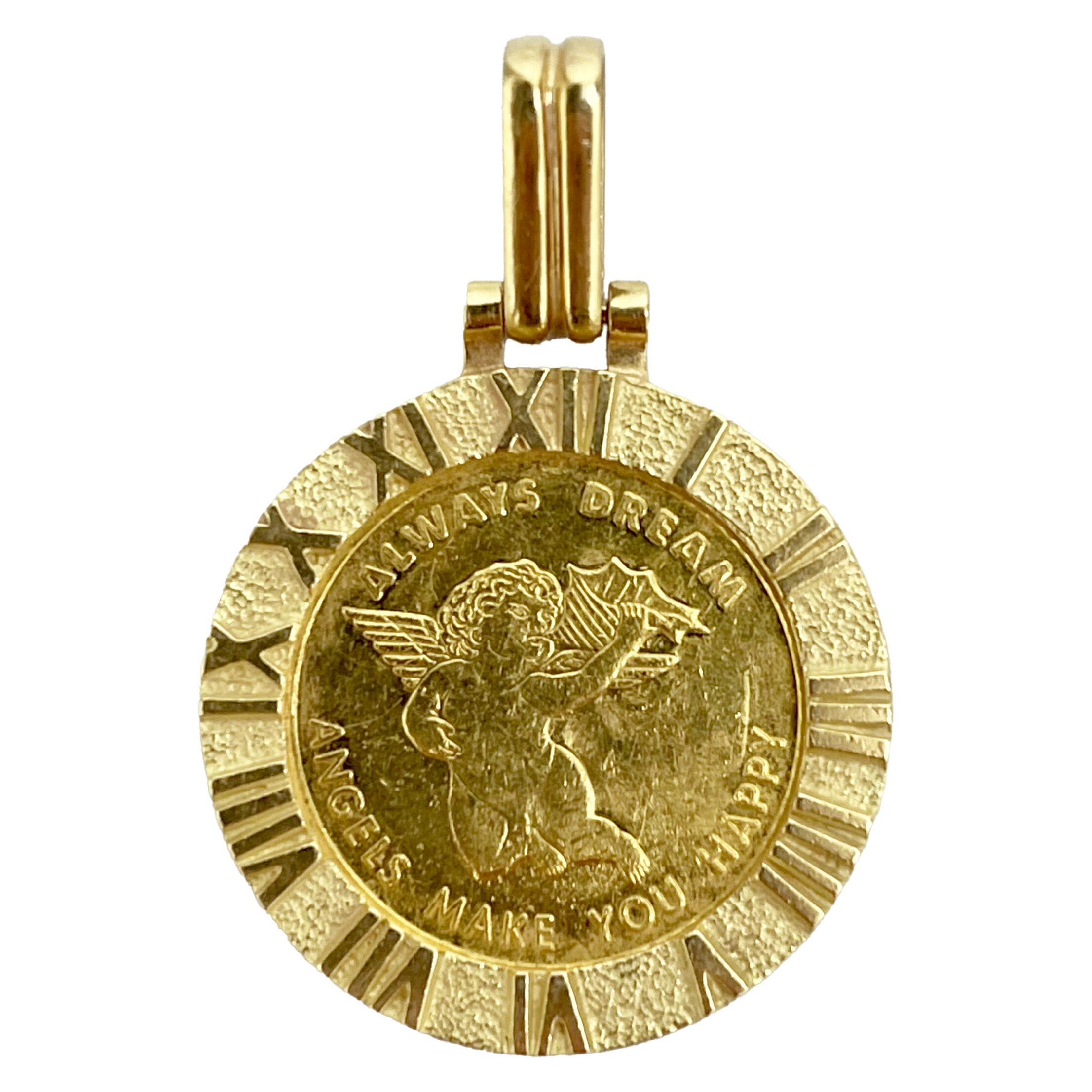 書き込みとっ始め 鋳貨 黄色ゴールド K18 K24 Ａ１ 【中古】