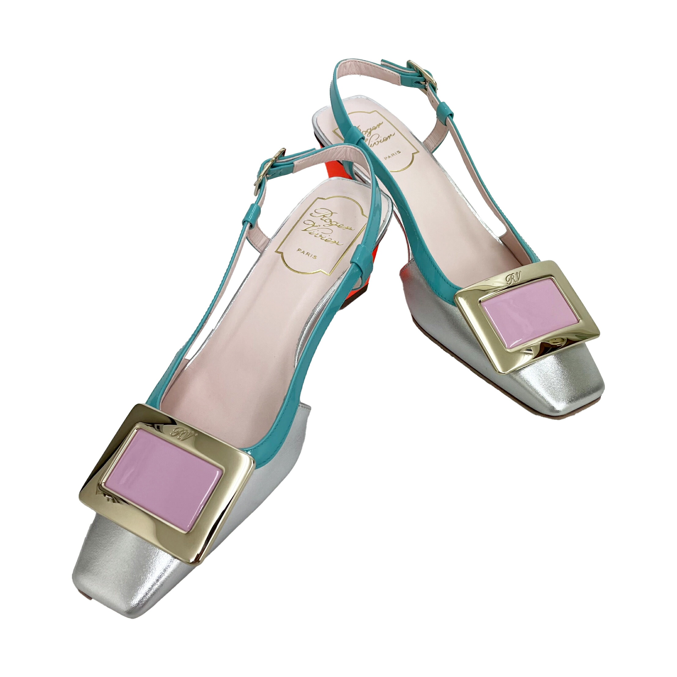 楽天市場】【ロジェヴィヴィエ】Roger Vivier スクエアバックル