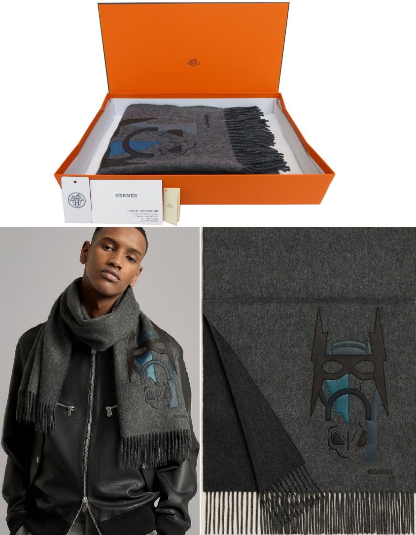 楽天市場】【ゲリラクーポン対象】 エルメス マフラー ジグザグ