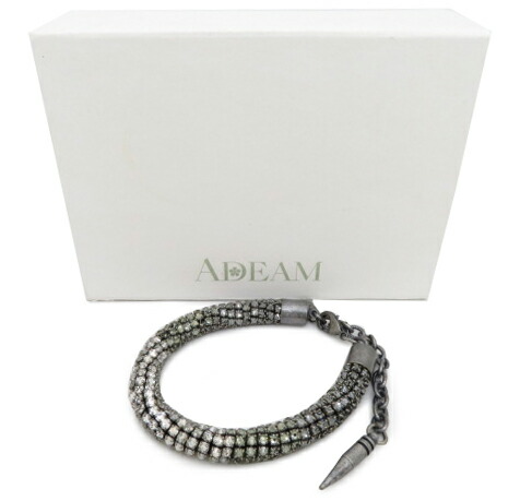 楽天市場】【中古】 alice auaa / ロゴプレート付きレザーブレスレット