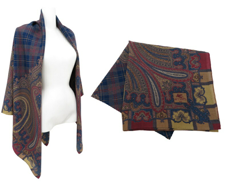 K*様 ETRO 長方形 ストール66×160 は*こ様 ETRO 長方形ストール66×160