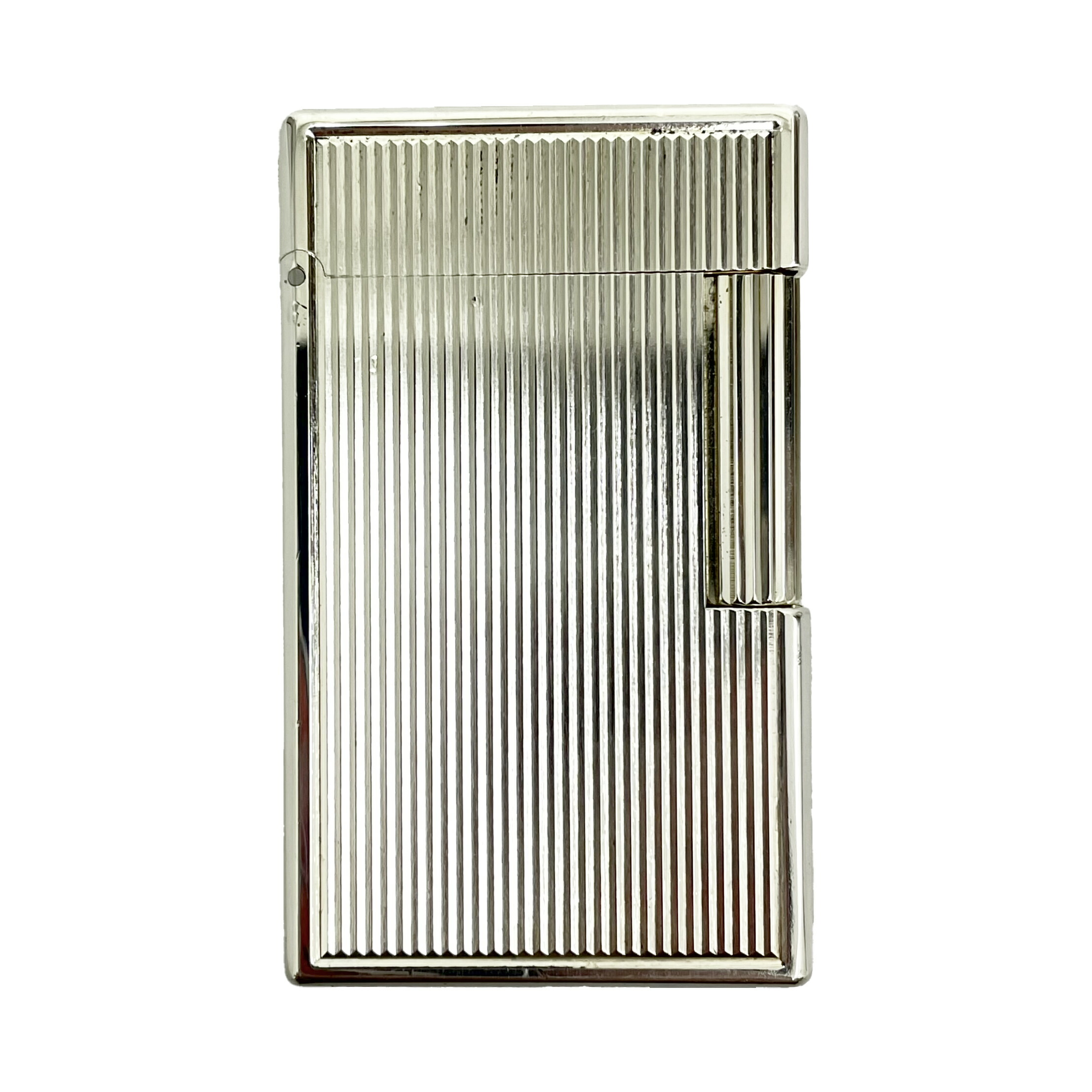 デュポンエルメスbr/シルバー 金属製 ライター 波模様 デザイン