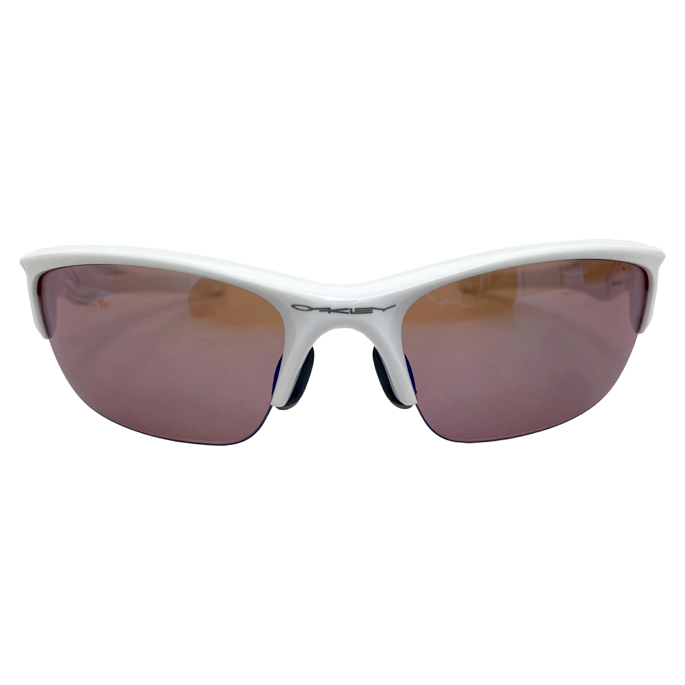ＯＡＫＬＥＹ　オークリー　HALF JACKET 2.0　OO9153-03　ポリッシュドホワイト　Ａ１　【中古】
