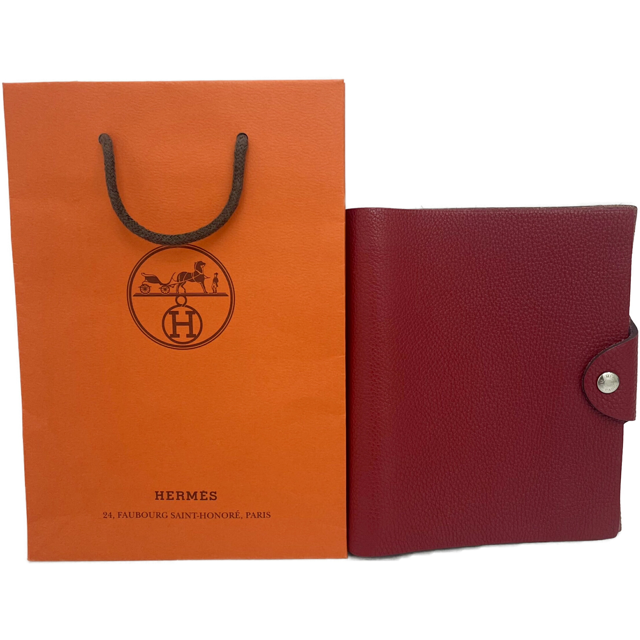 楽天市場】HERMES エルメス ノートカバー ユリスPM ＆ ノート