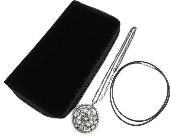 楽天市場】FOXEY Necklace ”Crystal Moon” 25772 グレー