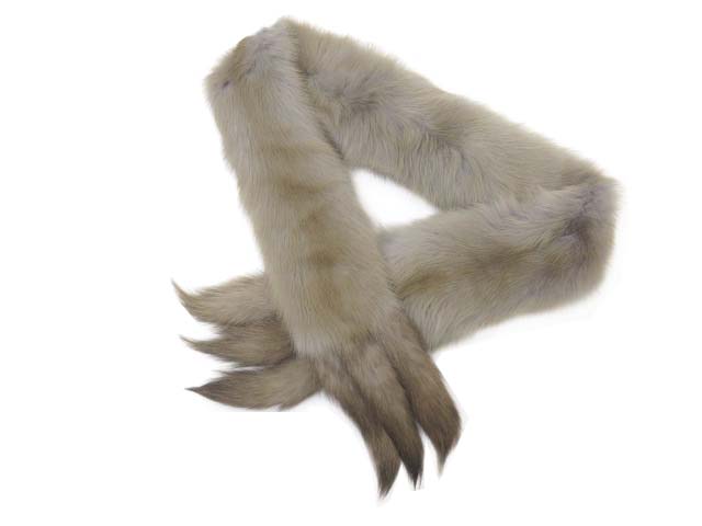 ＦＯＸＥＹ ＢＯＵＴＩＱＵＥ　35838　Sable Tie Long　アッシュブラウン　【ファー】　Ｆ　Ｓ１【中古】■