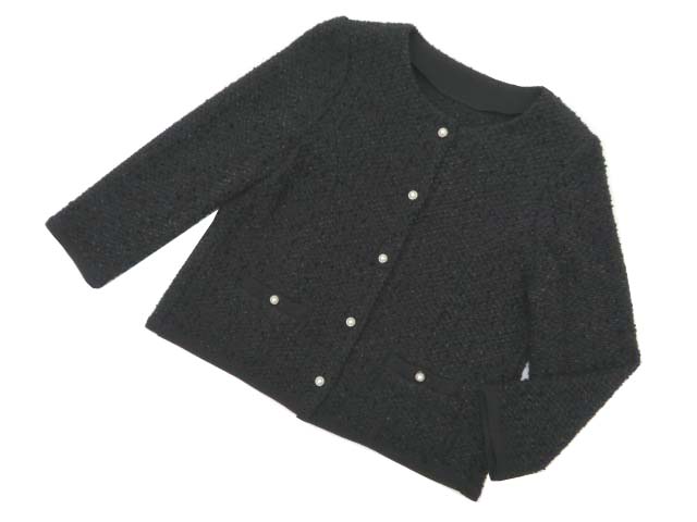 FOXEY フォクシー Knit Jacket W pearl オフホワイト+spbgp44.ru