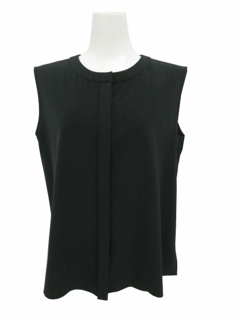 FOXEY NEWYORK　ラッフルトリムスリーブ　ブラウス　ホワイト トップス FOXEY NEWYORK ラッフルトリムスリーブ ブラウス ホワイト