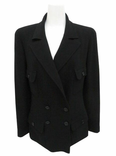 ＣＨＡＮＥＬ　セミヴィンテージ ジャケット　ブラック　36　A1【中古】