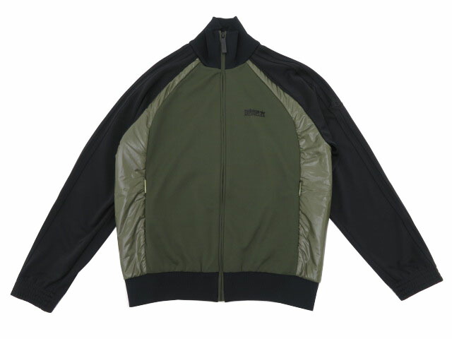 ＭＯＮＣＬＥＲ×ＡＤＩＤＡＳ ＯＲＩＧＩＮＡＬＳ　ジップアップカーディガン　ブラック×グリーン　M　'23年　新品同様【中古】