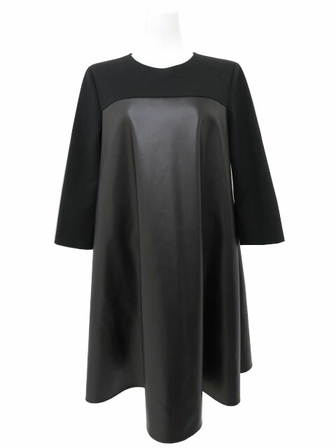 美品★フォクシーニューヨーク　カトレア　ワンピース　ミッドナイトブルー　40 美品☆フォクシーニューヨーク カトレア ワンピース