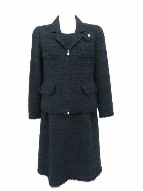 Rene ツイードジャケット　38size 美品 楽天市場】Rene ツイードジャケット ホワイト 38 S2