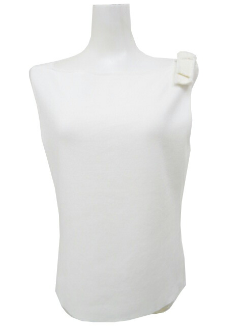 ＦＯＸＥＹ ＢＯＵＴＩＱＵＥ　ニットトップ レサンシエル　44450　ホワイト　42　'24年　新品同様【中古】 楽天市場】FOXEY BOUTIQUE ニットトップ