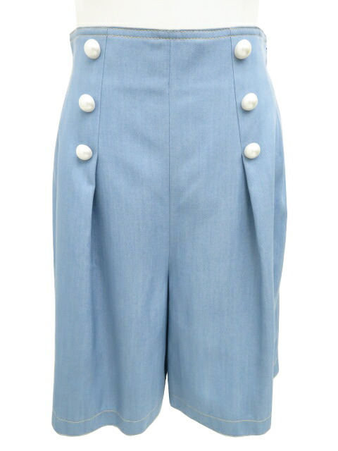 楽天市場】Rene ツイードショートパンツ ブラック×ピンクMIX 34