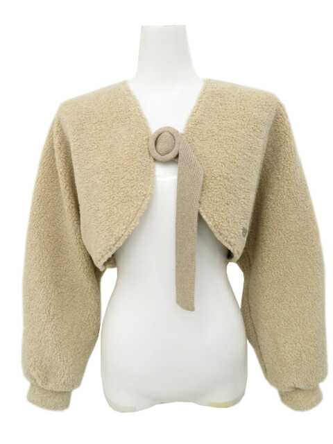 楽天市場】Rene ニットケープ ブラック×グレー F '23年 新品同様