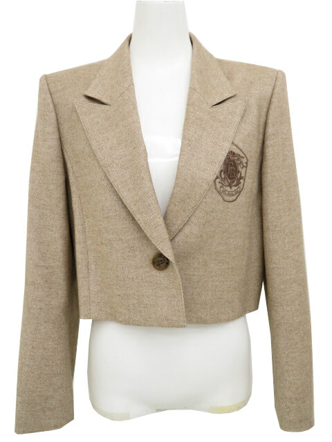 ＦＯＸＥＹ ＮＥＷ ＹＯＲＫ×花より御坊っちゃん スクールガールジャケット 43815 エクルベージュ 38 \u002723年 新品負けず劣らず【中古】