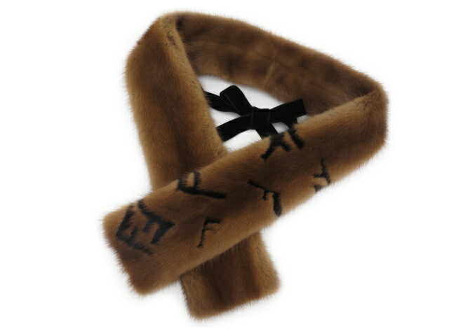 楽天市場】【アパレル】FENDI フェンディ ファー 襟巻 マフラー ネック