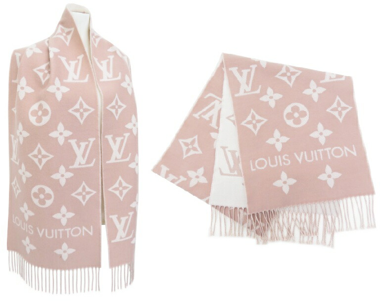 楽天市場】ルイ・ヴィトン LV エセンシャル シャイン マフラー ウール