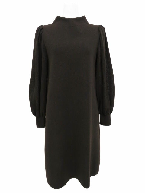 ☆FOXEYフォクシー43983BLAKEロングドレスワンピースブラック40☆ 楽天