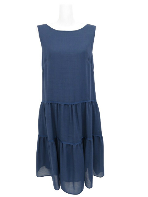 【新品未使用】FOXEY「Nantucket Dress」ブルー38 新品未使用】FOXEY「Nantucket Dress」ブルー38 - メルカリ