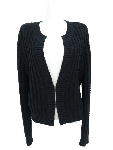 美品 デイジーリン しっとりウールカーディガン\