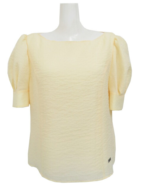 FOXEY NEWYORK　ラッフルトリムスリーブ　ブラウス　ホワイト トップス imgrc0159271445.jpg