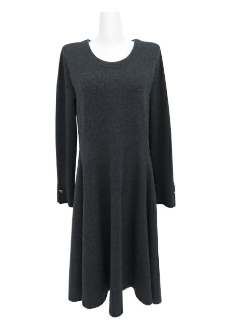 ＦＯＸＥＹ ＢＯＵＴＩＱＵＥ　ニットドレス ノエル　44994　リッチグレー　42　'25年　A1【中古】
