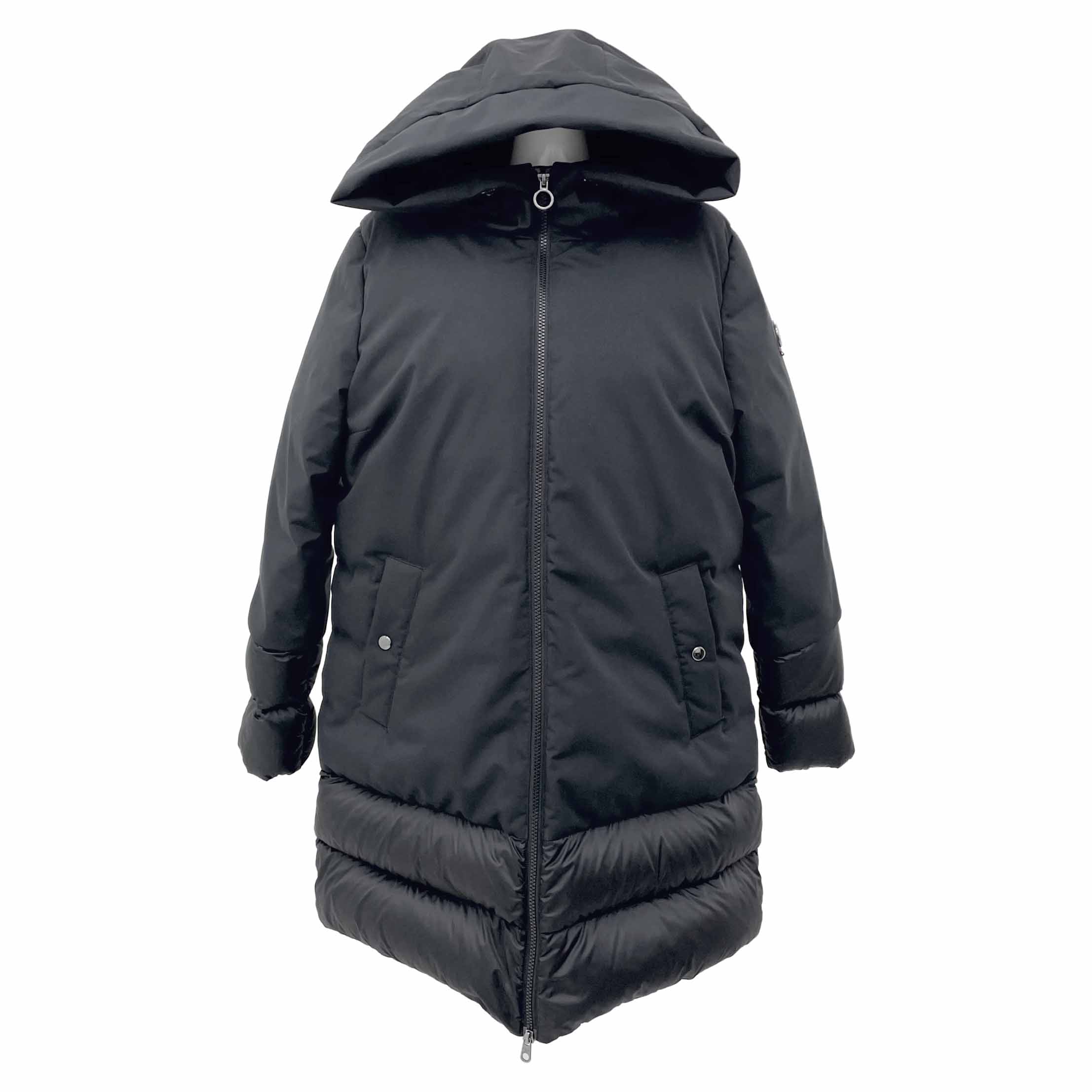 ＣＡＰＥ ＨＯＲＮ ダウンコート ブラック 46 A1【中古】