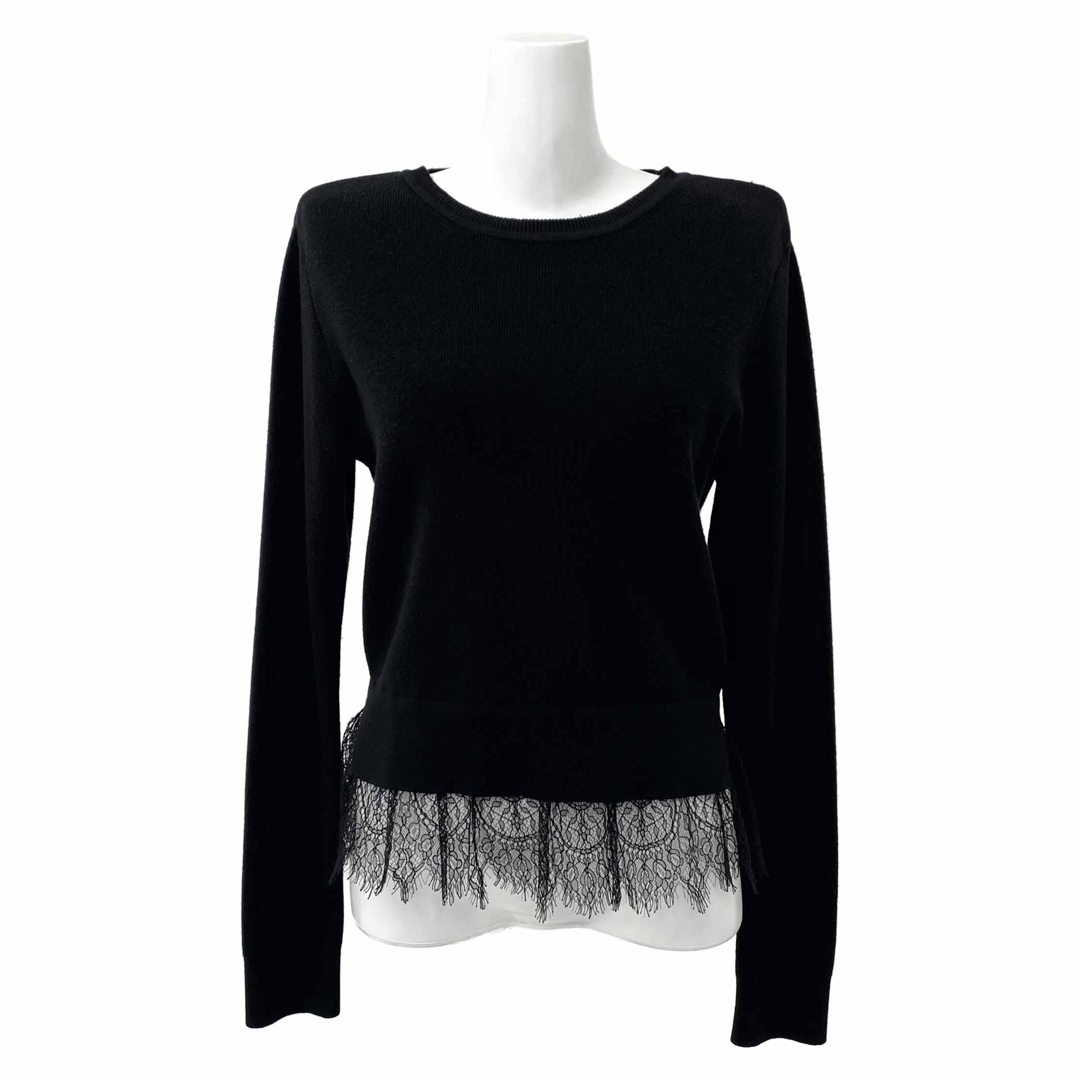 ＦＯＸＥＹ ＢＯＵＴＩＱＵＥ　ニットトップ ロビン　43964　ブラックブラック　38　'23年　A1【中古】