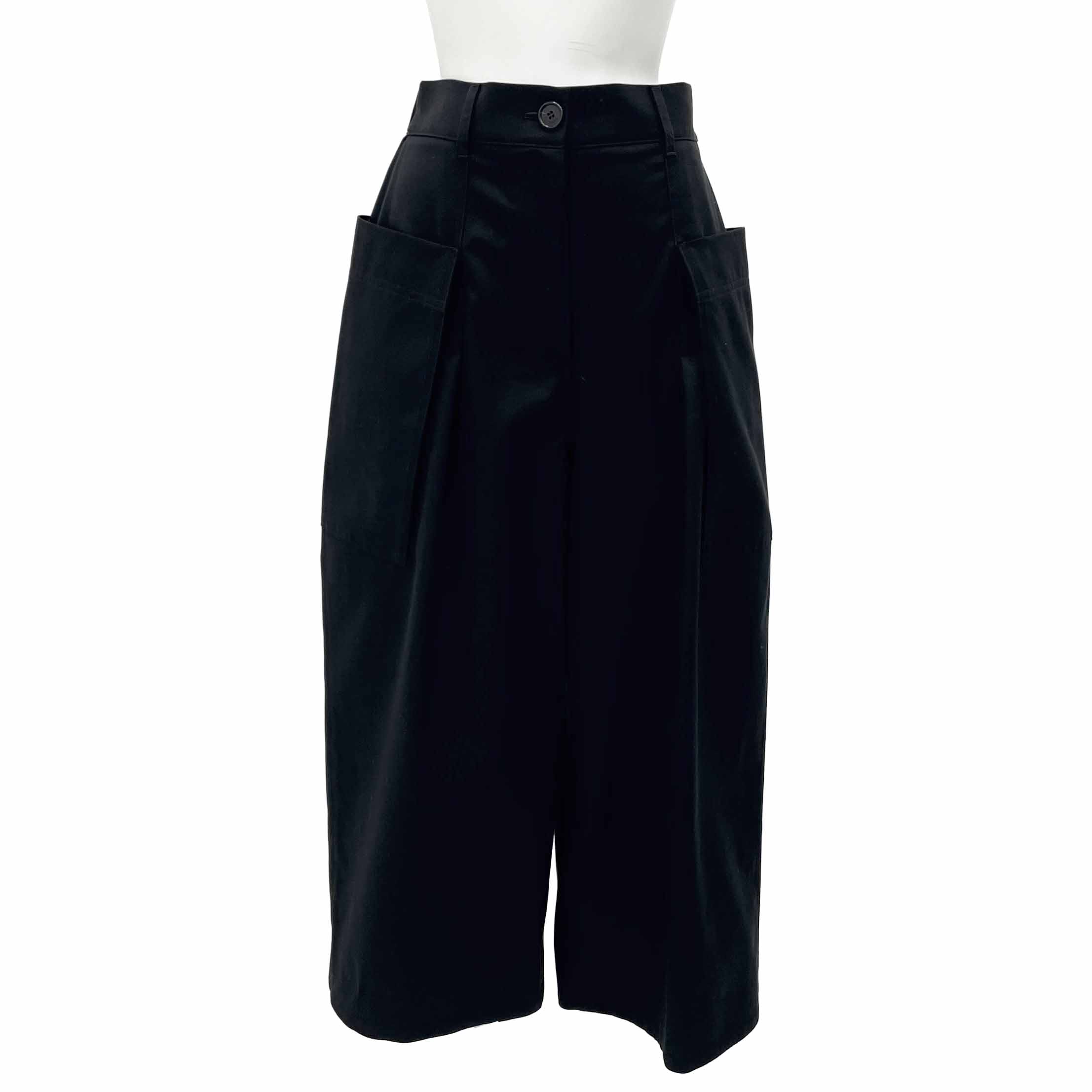 LOEWE パンツ クロップド トラウザーズ ブラック 34 '26年 新品同様【中古】|セレブbyエンデバー