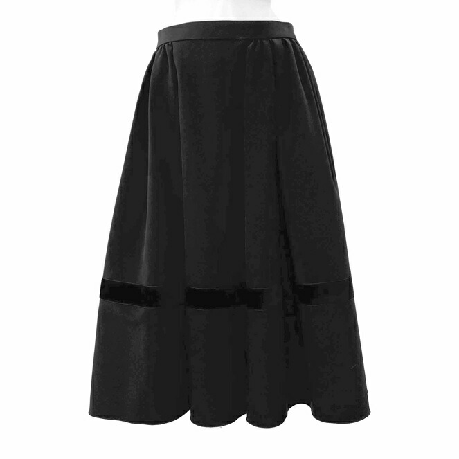 ＦＯＸＥＹ ＮＥＷ ＹＯＲＫ　スカート カシア　45655　ブラックブラック　40　'26年　新品同様【中古】