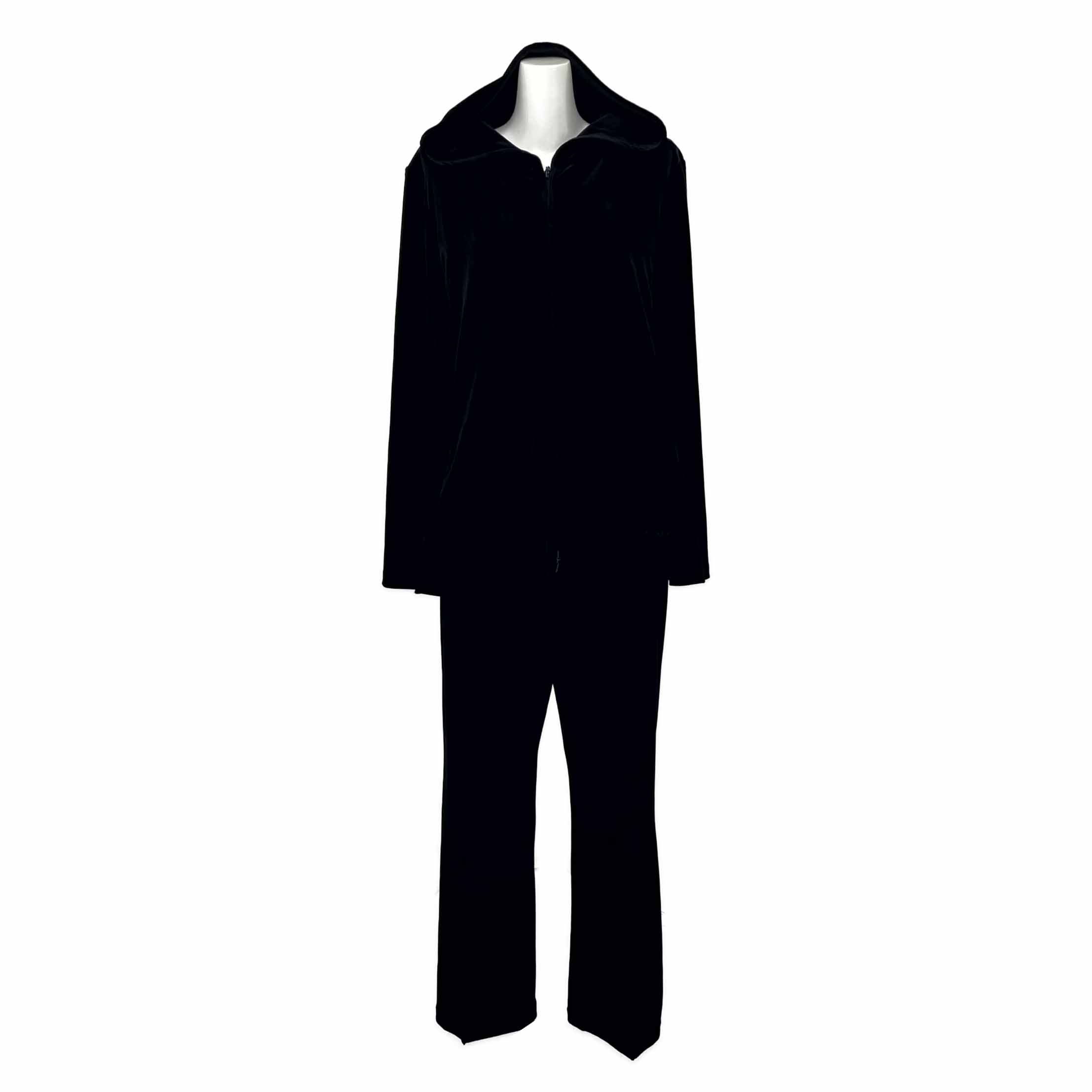 VELOUR NOIR by FOXEY NEW YORK セットアイテム ベロアドリーム ※バッグ欠品 44995 ベルベットブラック 42 '25年 A1美品【中古】|セレブbyエンデバー