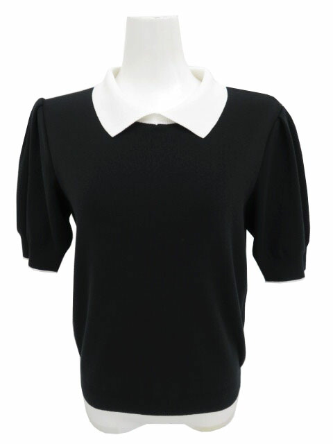 ＦＯＸＥＹ ＢＯＵＴＩＱＵＥ 編み物とっ始め コレット 42119 黒いこと×白いこと 40 \u002721年 A1【中古】