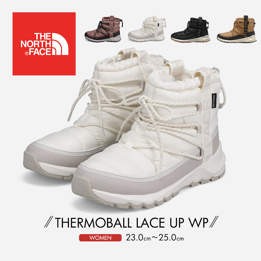 THENORTHFACEスノーブーツ THE NORTH FACE SNOW SHOT 6 BOOTS TX V TNFブラック×TNF