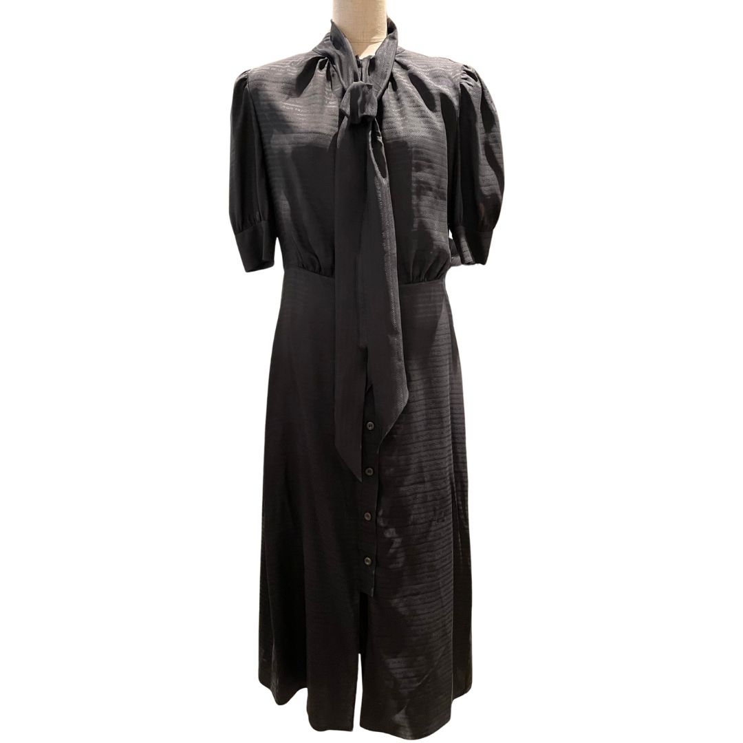 PRADAワンピース　黒　サイズ44 楽天市場】質屋 プラダ PRADA ワンピース 44 サイズ 黒 APD1 レーヨン