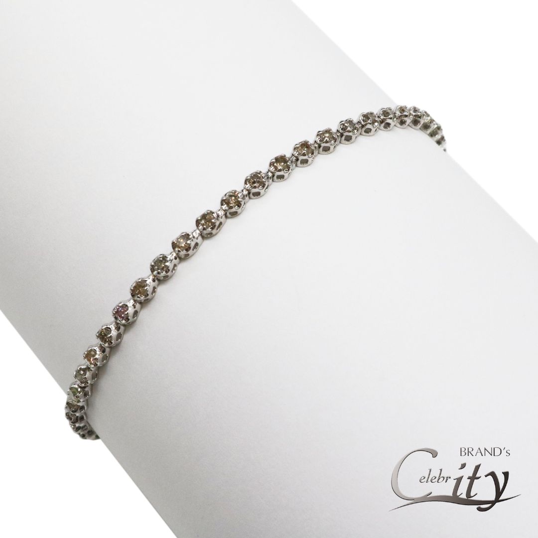 楽天市場】【jv405】ダイヤモンド ブレスレット/2ct/Pt850 プラチナ