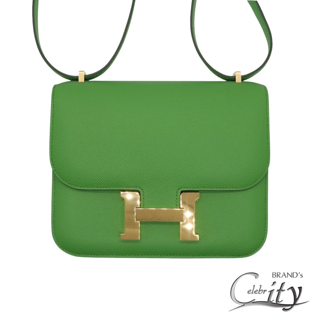 HERMES【エルメス】 コンスタンス3 ミニ ヴェールユッカ ヴォーエプソン B刻印 【新品/未使用品】 763,000円