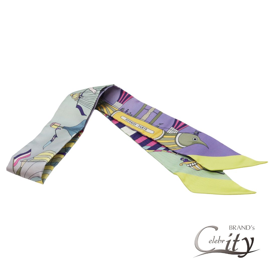 楽天市場】HERMES エルメス ツイリー Les Murmures de la Foret 森の