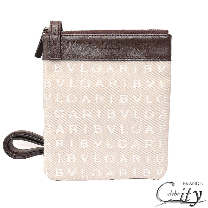 BVLGARI - ブルガリ　BVLGARI　ホワイト　白　肩掛けショルダー　スマートフォンケース BVLGARI】ブルガリ セルペンティ フォーエバー フォーンケース