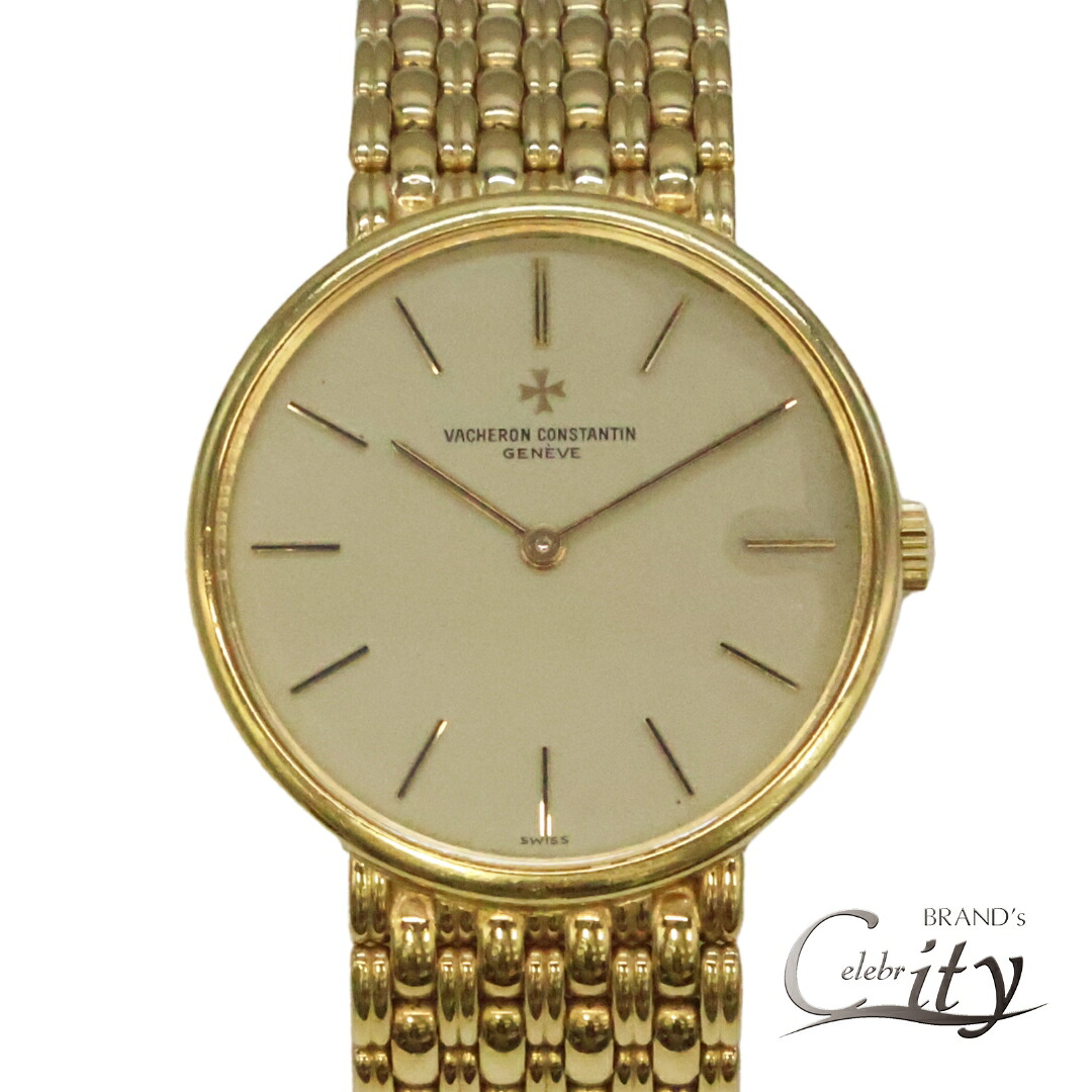 【SALE限定価格】VACHERON CONSTANTIN【ヴァシュロンコンスタンタン】ヒストリカル 39015K18YG シルバー文字盤ユニセックス【USED】|セレブリティブランド店