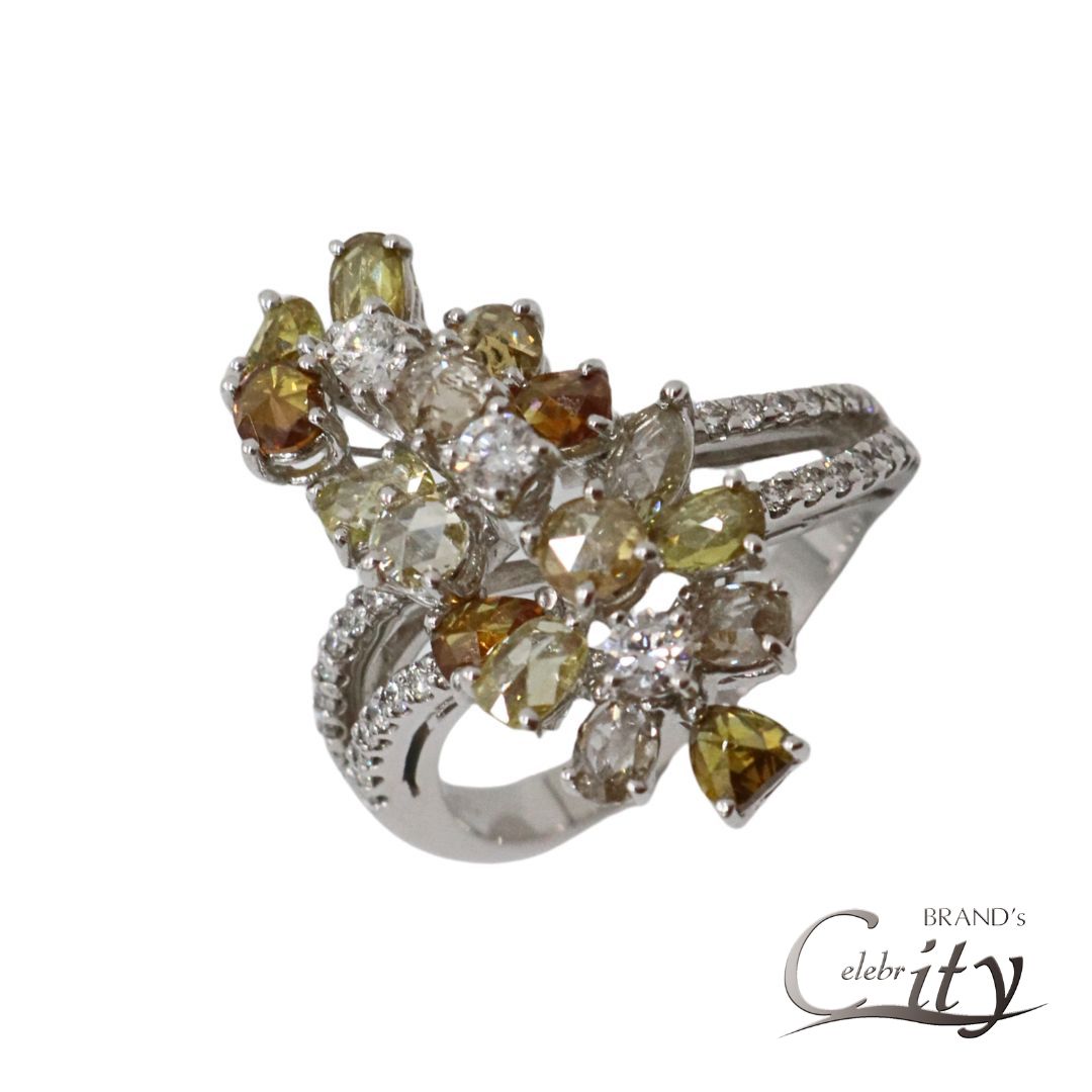 K18WG/D2.74ct ダイヤモンドリング レディース 【NEW】