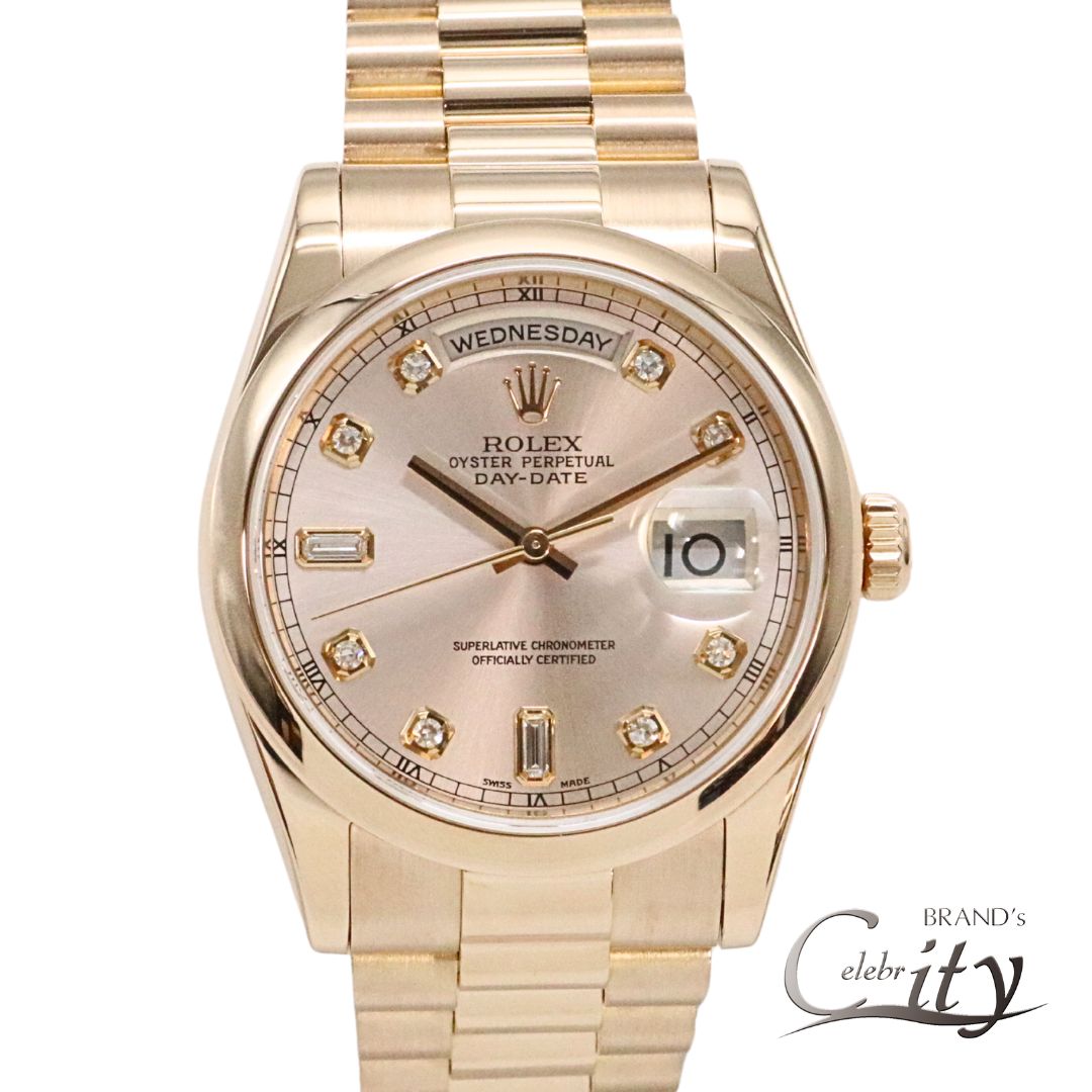 楽天市場】ロレックス ROLEX デイデイト 118205 K番(2001年頃製造