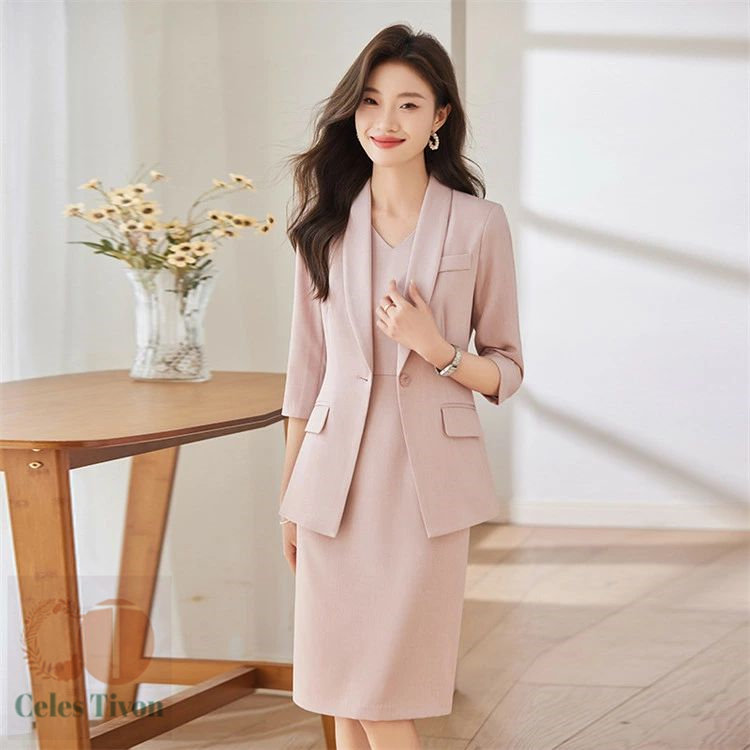 楽天市場】セットアップ 入学式 ママスーツ レディース ワンピース