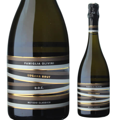 【10%OFF 12/7まで】スパークリングワイン ルガーナ ブリュット オリヴィーニ 750ml 浜運A【送料無料】