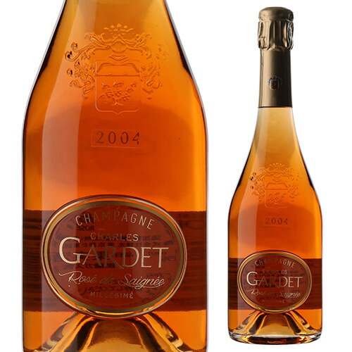 シャンパン ガルデ ロゼ ド セニエ [2004] 750ml 浜運A【送料無料】