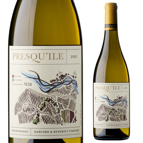 【10%OFF 12/7まで】白ワイン サンフォード&ベネディクト シャルドネ [2021] プレスキール 750ml 浜運A【送料無料】